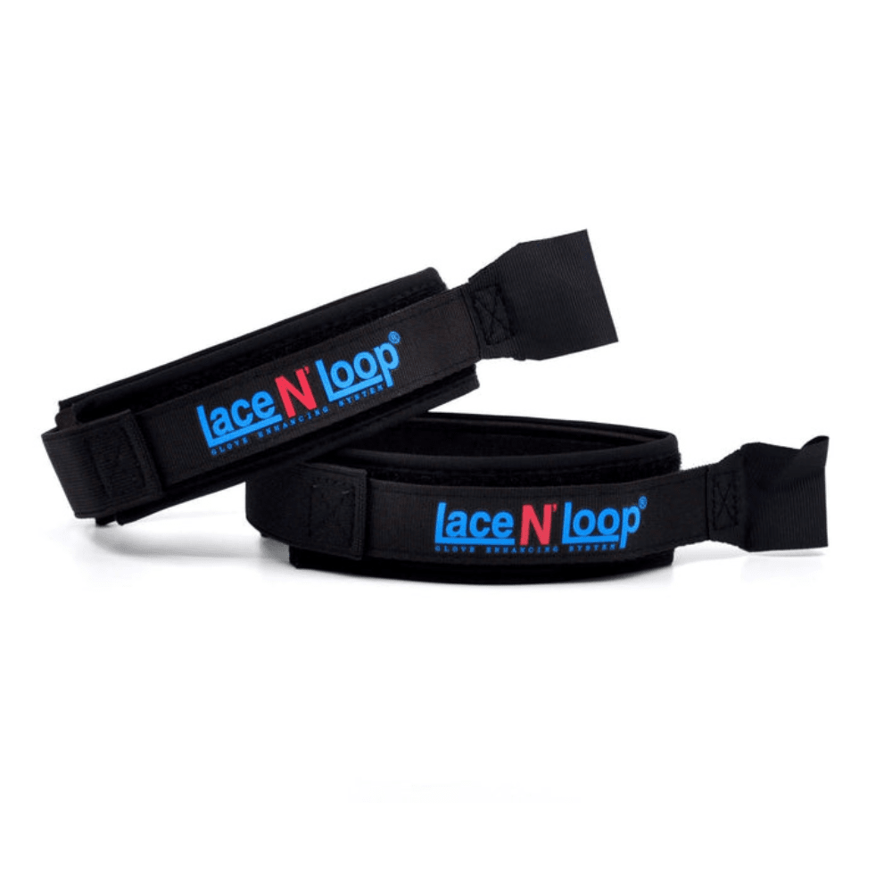 Lace n Loop Boxing Glove Strap Glove Straps Lace n Loop Black