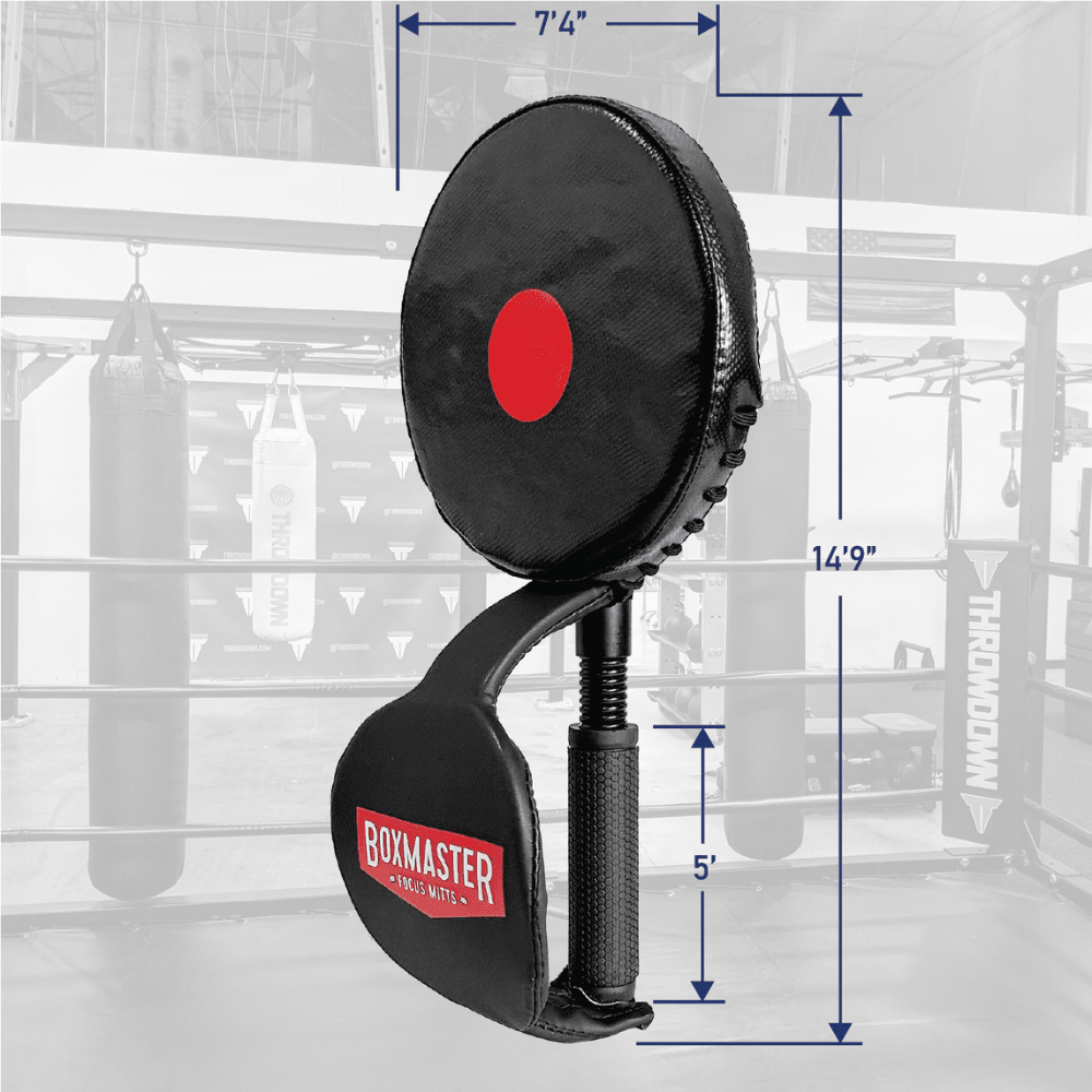 Boxmaster Combat Focus Mitts Punch Paddles Boxmaster