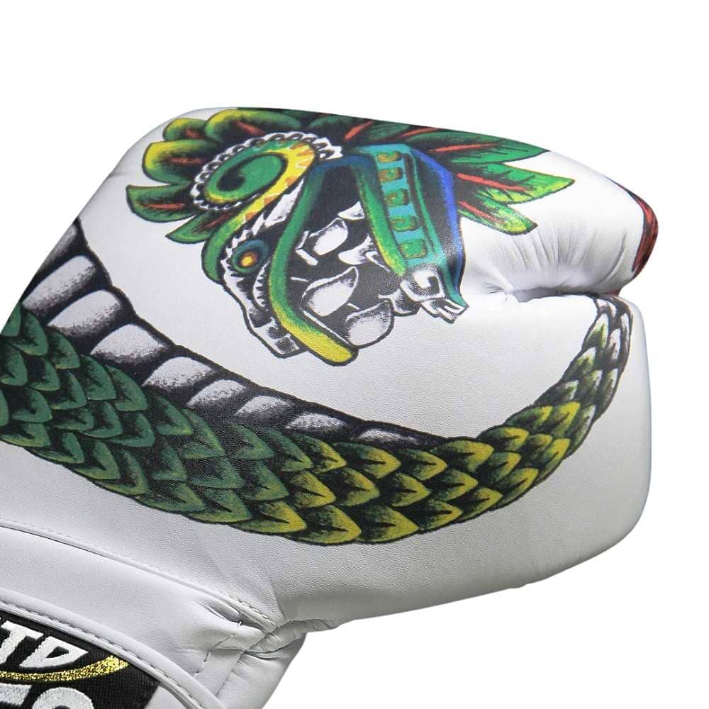 Cleto Reyes Quetzalcoatl Boxing Gloves White/Green