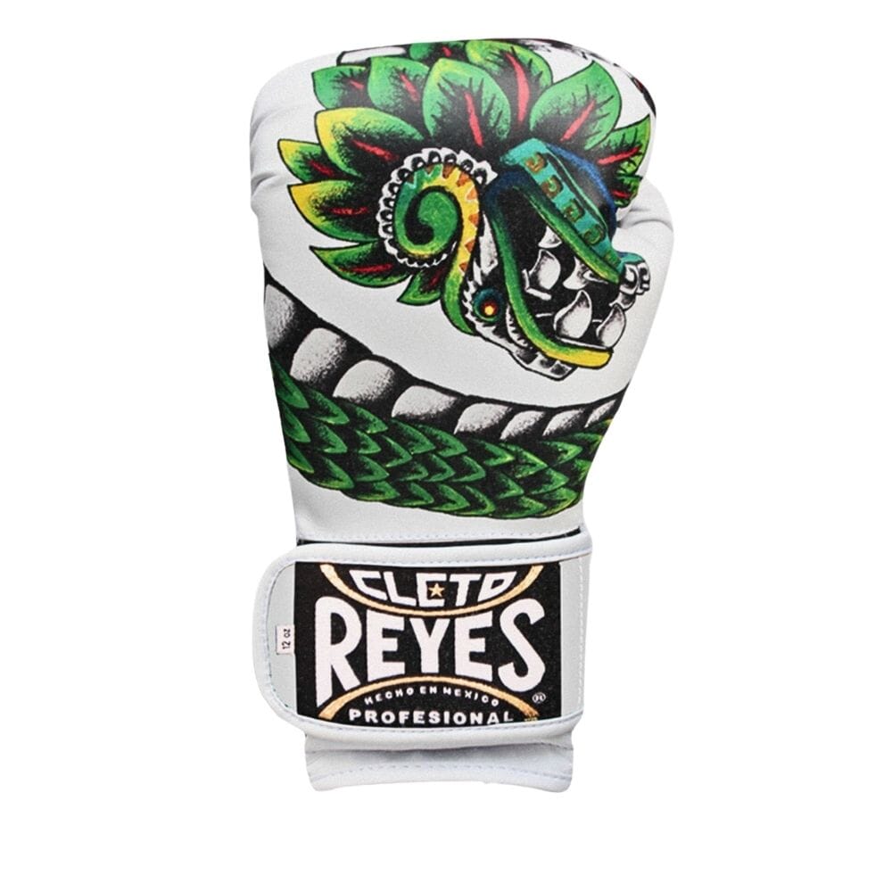 Cleto Reyes Quetzalcoatl Boxing Gloves White/Green