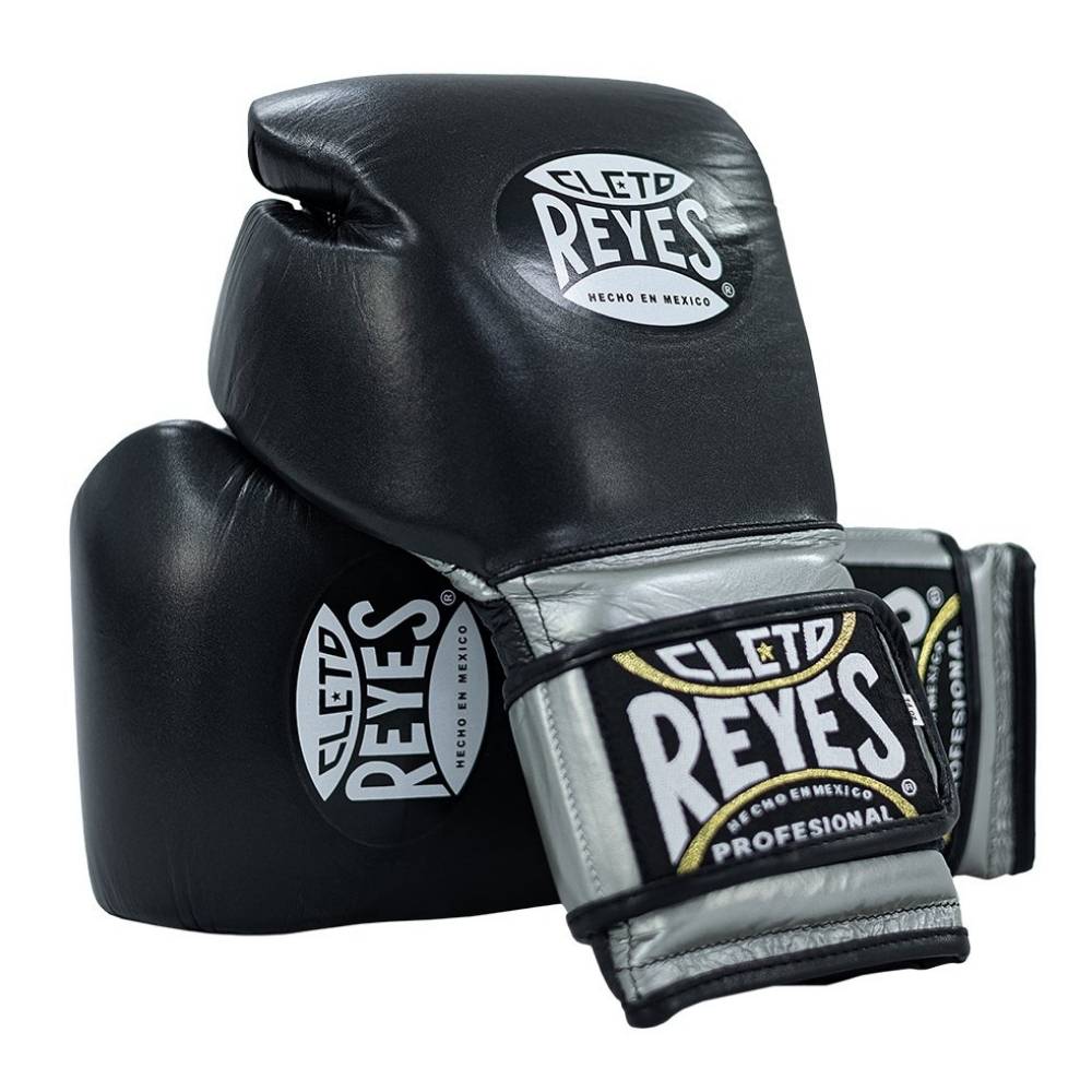 Cleto Reyes Tuxedo Boxing Gloves Black/Silver