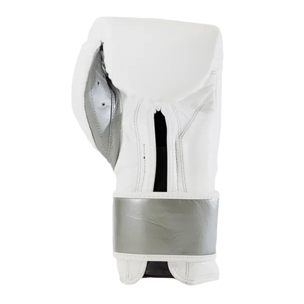 Cleto Reyes Silver Storm Boxing Gloves White/Silver