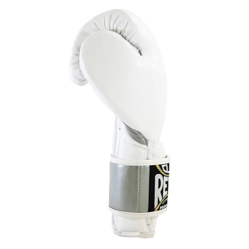 Cleto Reyes Silver Storm Boxing Gloves White/Silver