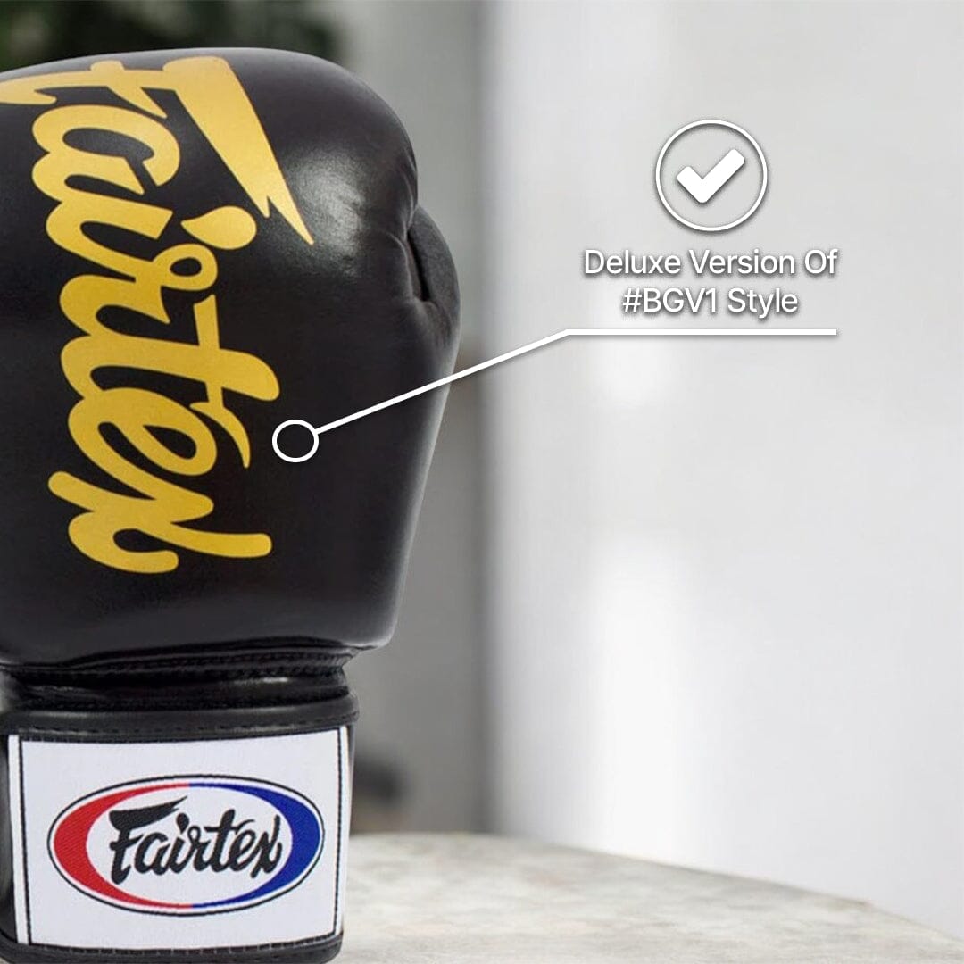 Fairtex BGV19 Deluxe Boxing Gloves Muay Thai Gloves Fairtex