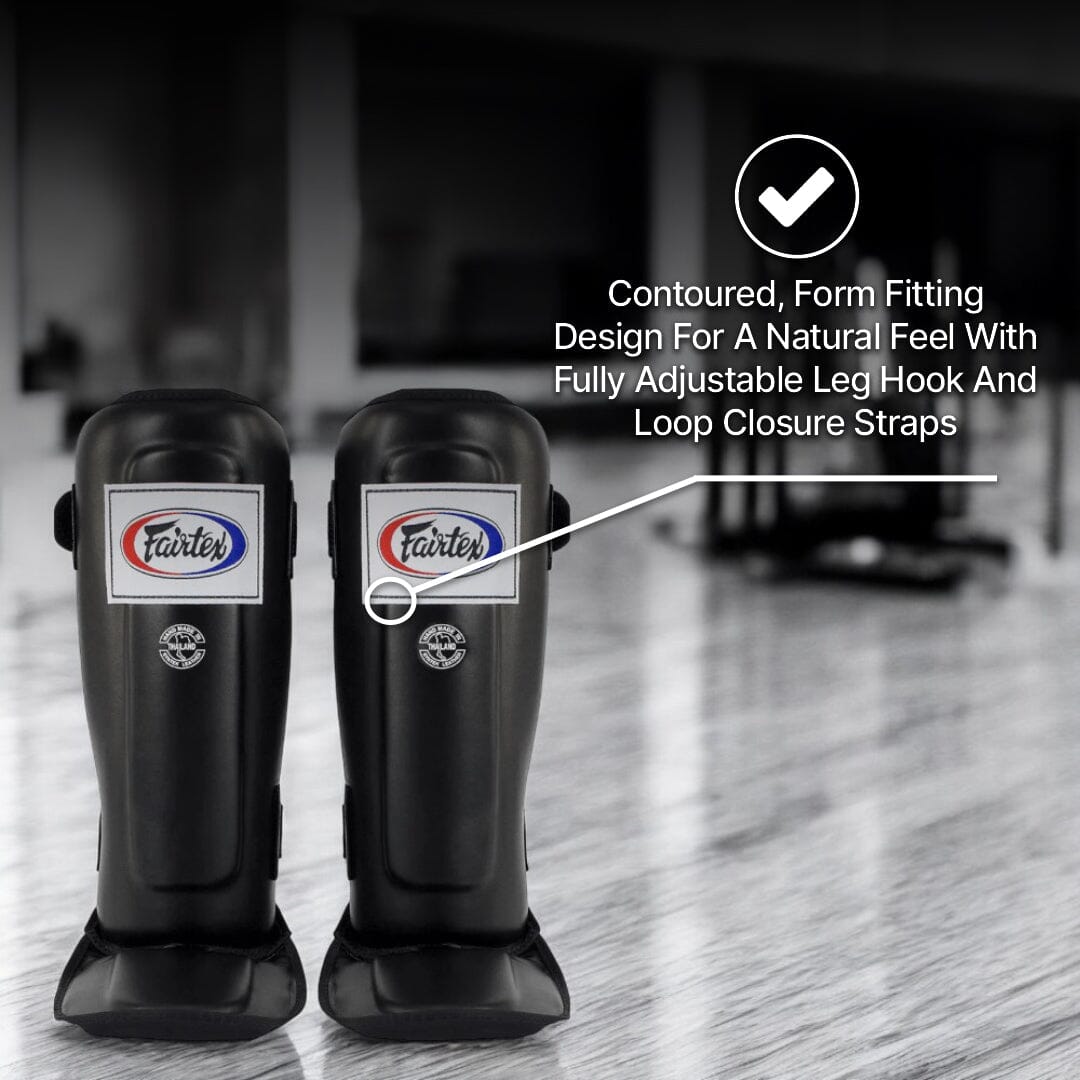 Fairtex SP3 Pro Style Muay Thai Shin Guards Shin Guards Fairtex
