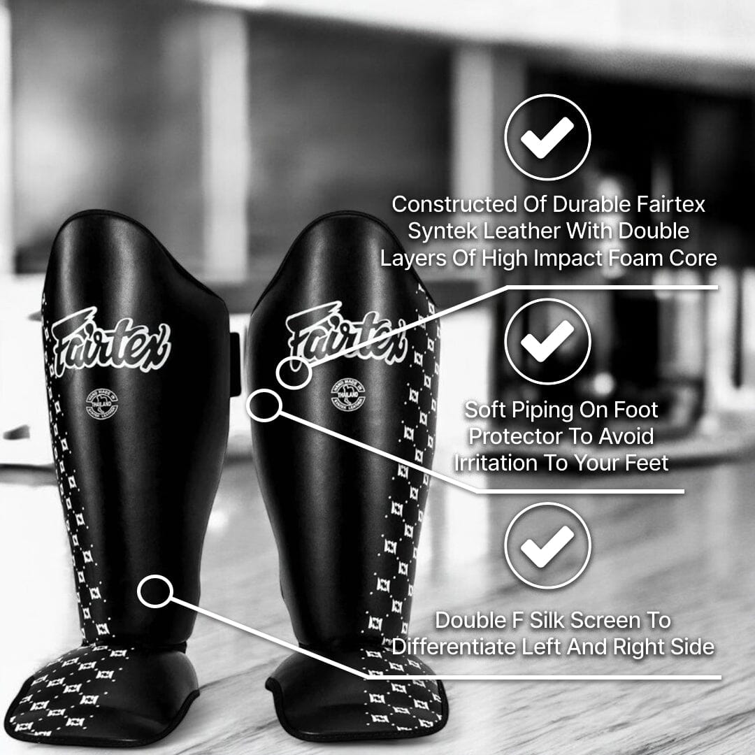 Fairtex SP5 Competition Muay Thai Shin Guards Shin Guards Fairtex