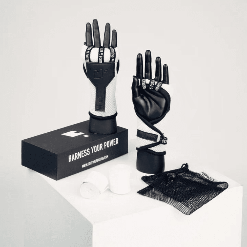 Fortress T.6 Fastwraps Quick Wraps Fortress Boxing White Small