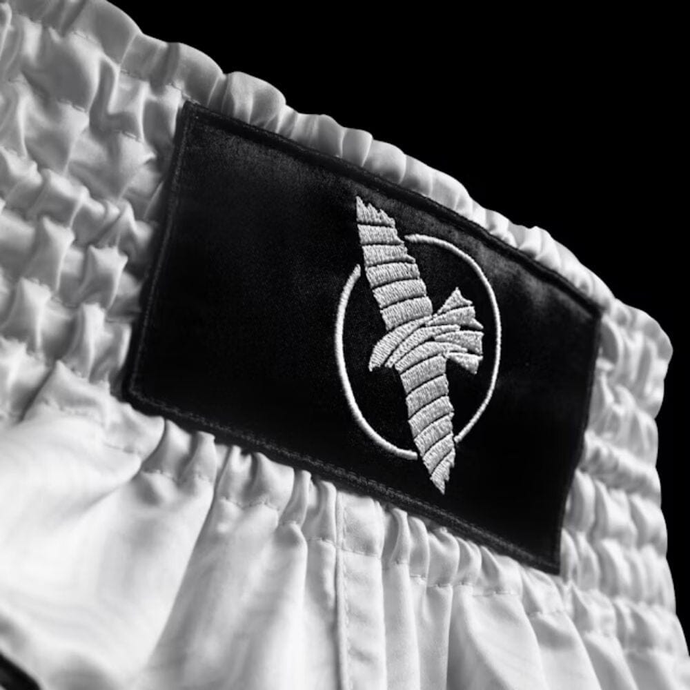 Hayabusa Core Muay Thai Shorts White