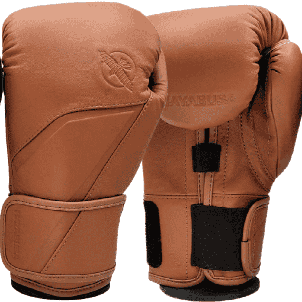 Hayabusa E1 Leather Boxing Gloves Brown Boxing Gloves Hayabusa Brown 12oz