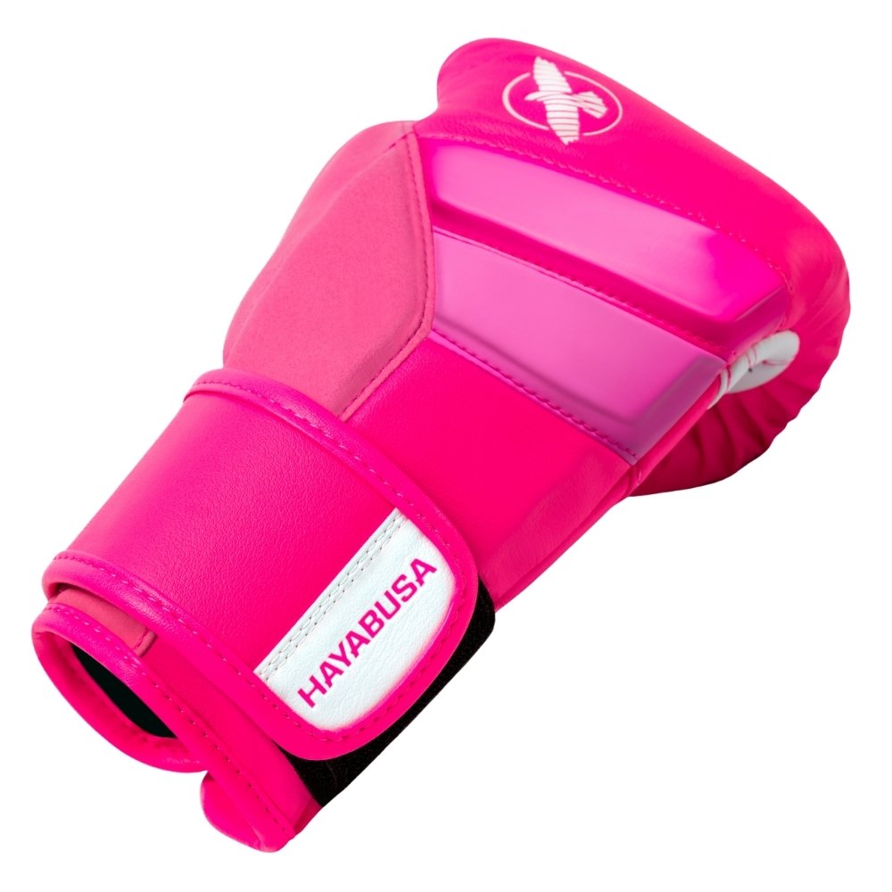 Hayabusa T3 Neon Youth Boxing Gloves Pink