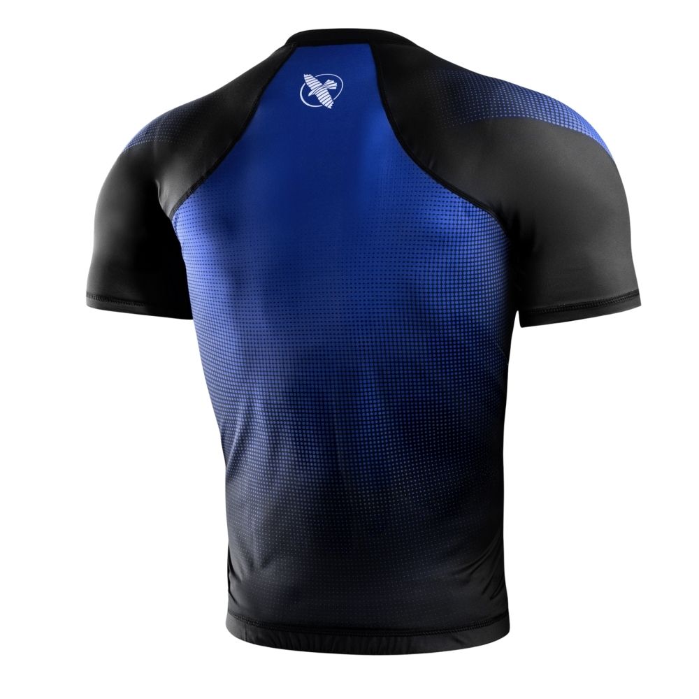 Hayabusa Pro Ranked Short Sleeve Rashguard Blue