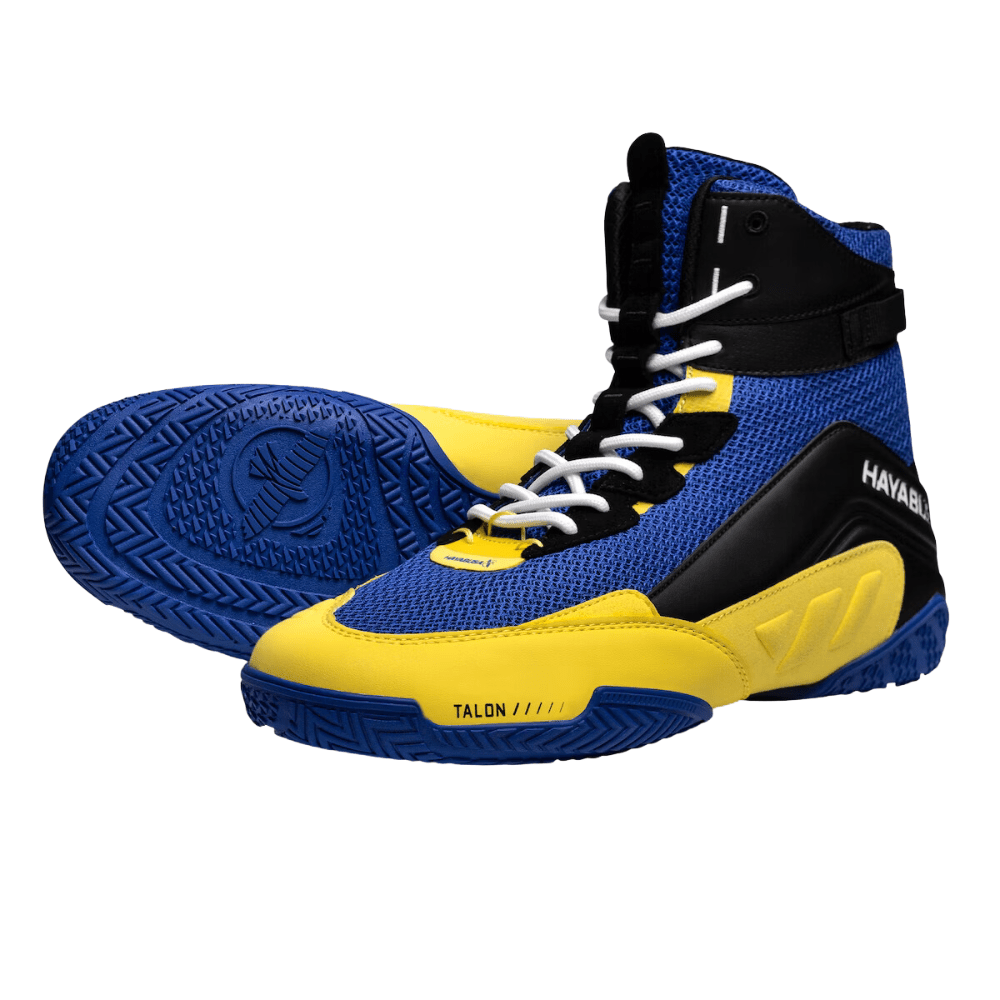 Hayabusa Talon Boxing Shoes Boxing Shoes Hayabusa Blue/Yellow US 4.0