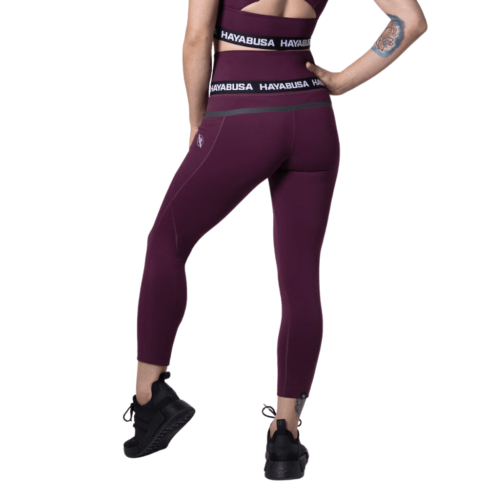 Hayabusa Womens High Rise 3/4 Leggings Spats Hayabusa