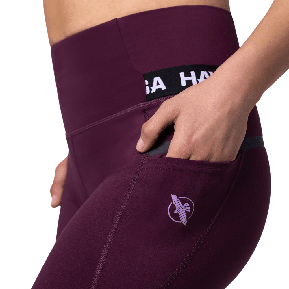 Hayabusa Womens High Rise 3/4 Leggings Spats Hayabusa