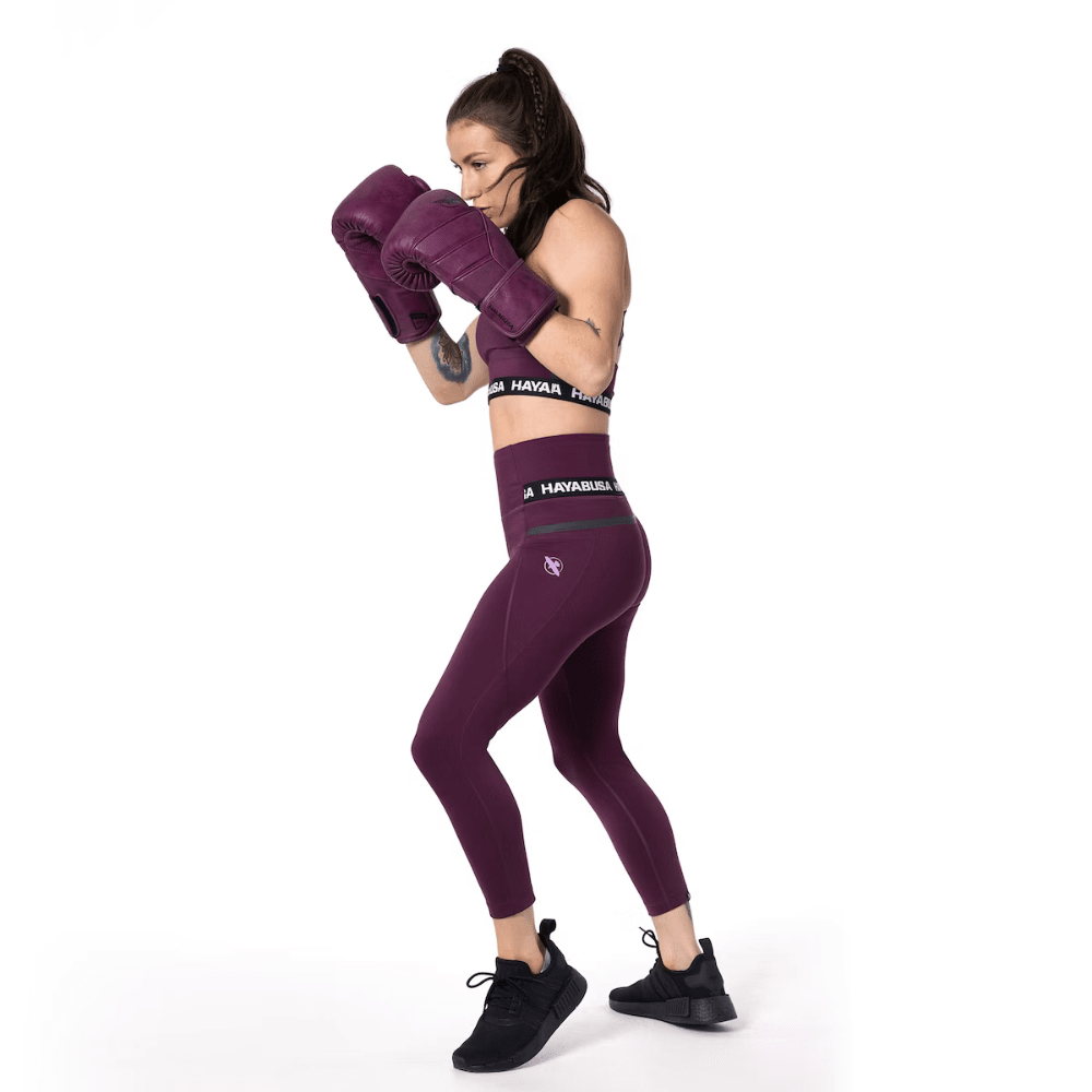 Hayabusa Womens High Rise 3/4 Leggings Spats Hayabusa