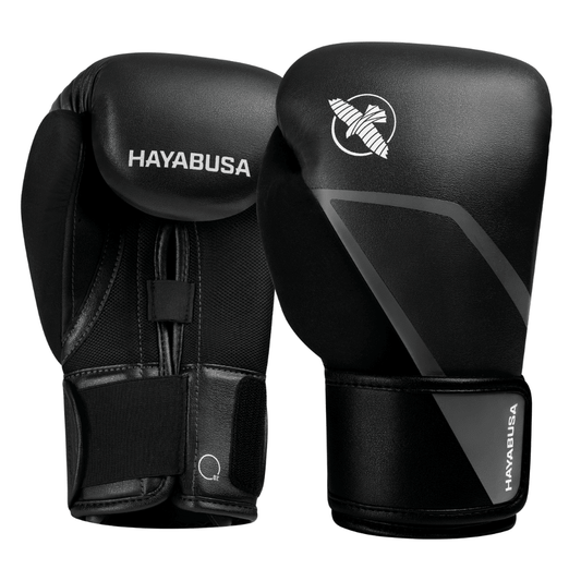 Hayabusa E1 Youth Boxing Gloves Boxing Gloves Hayabusa Black/Grey 6oz