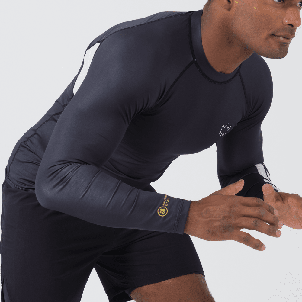 Kingz Ranked Performance V2 Long Sleeve Rashguard Rashguards Kingz