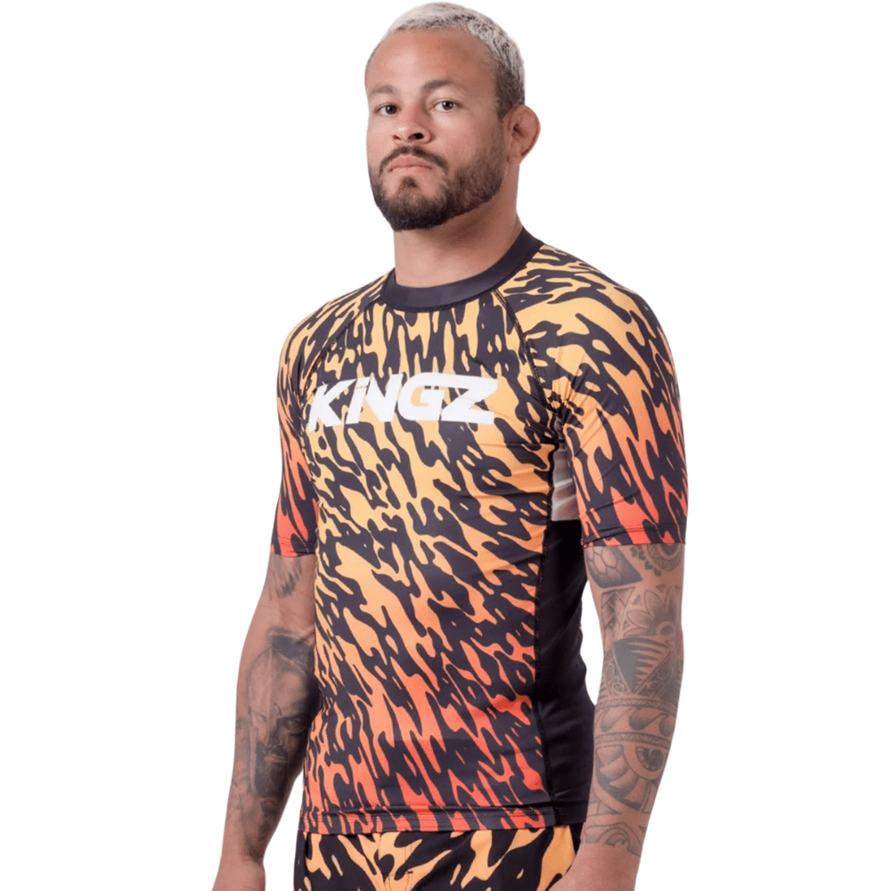 Kingz Flame Rashguard Rashguards Kingz