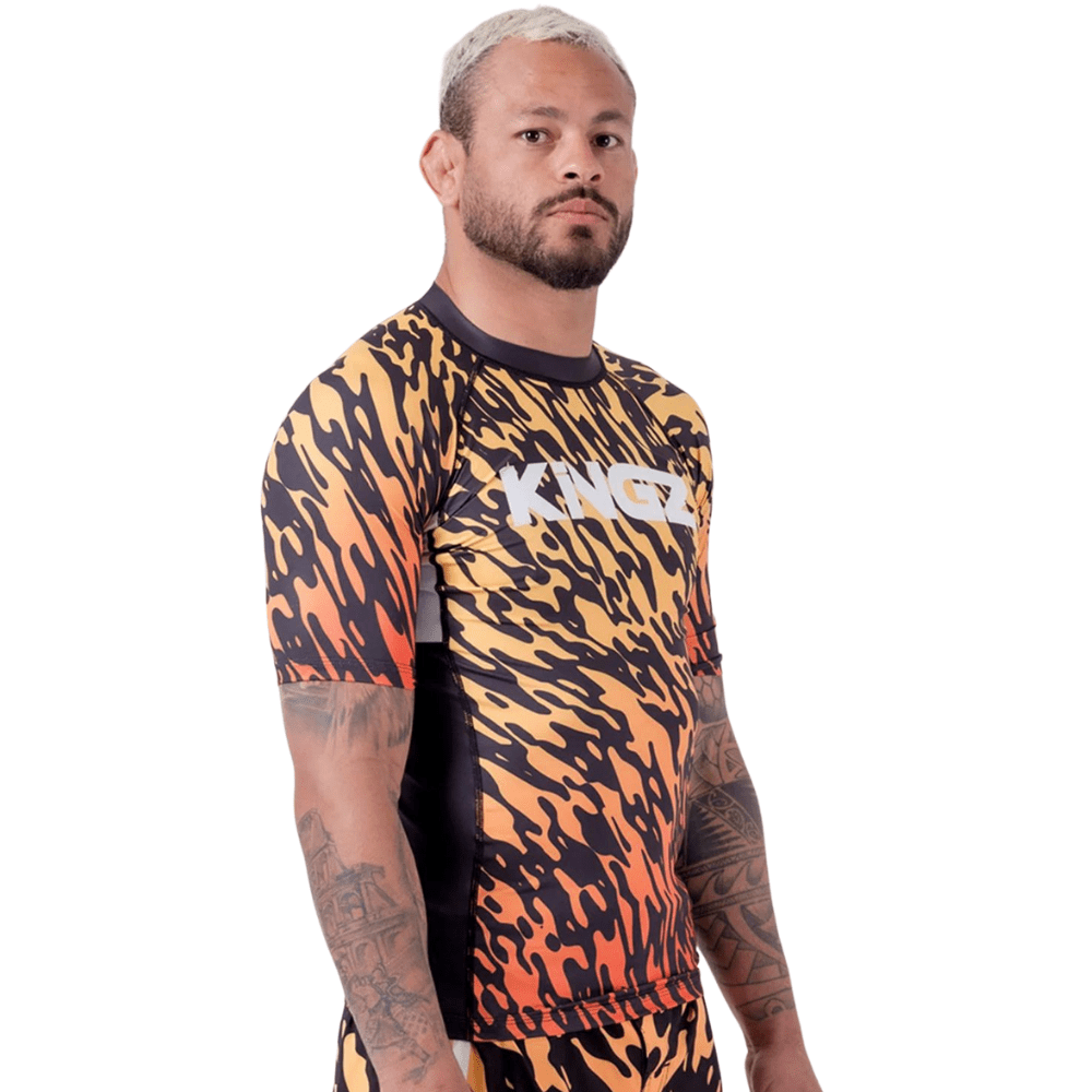 Kingz Flame Rashguard Rashguards Kingz