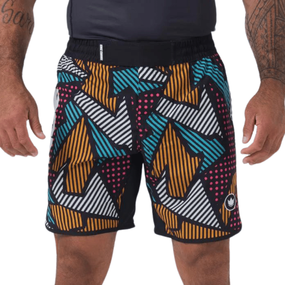 Kingz Patchwork Grappling Shorts BJJ Shorts Kingz X Small