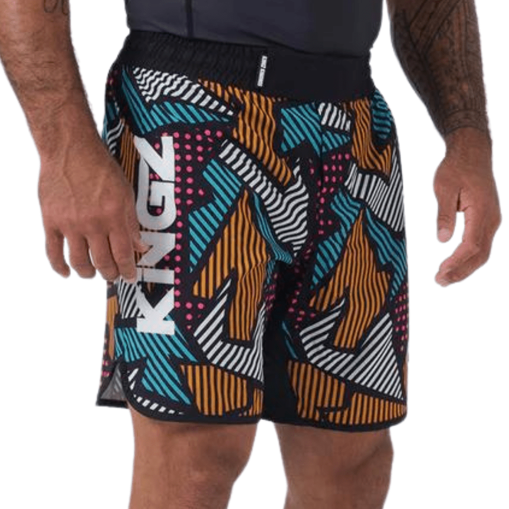 Kingz Patchwork Grappling Shorts BJJ Shorts Kingz