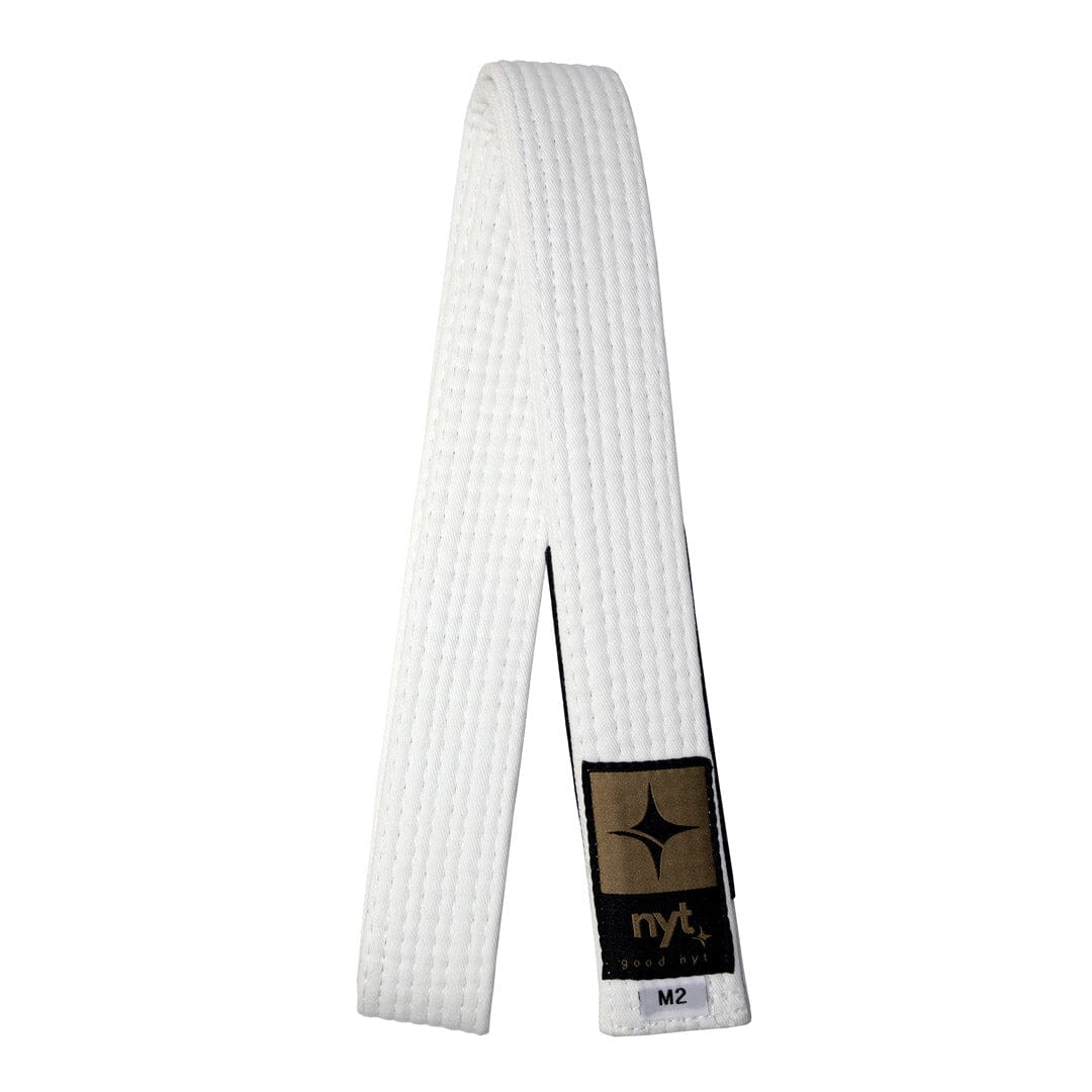 NYT Youth BJJ Gi Belt BJJ Belts NYT White M0