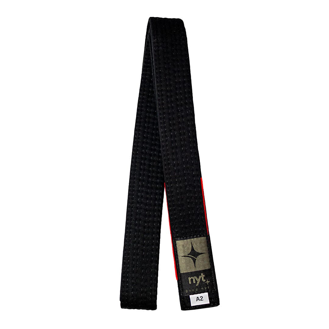 NYT Staple Series BJJ GI Belts BJJ Belts NYT Black A0