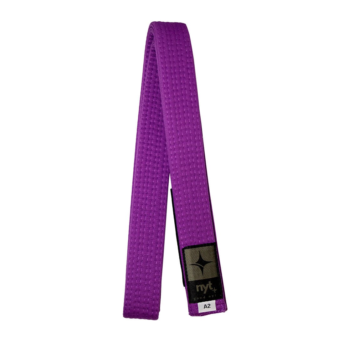 NYT Staple Series BJJ GI Belts BJJ Belts NYT Purple A0