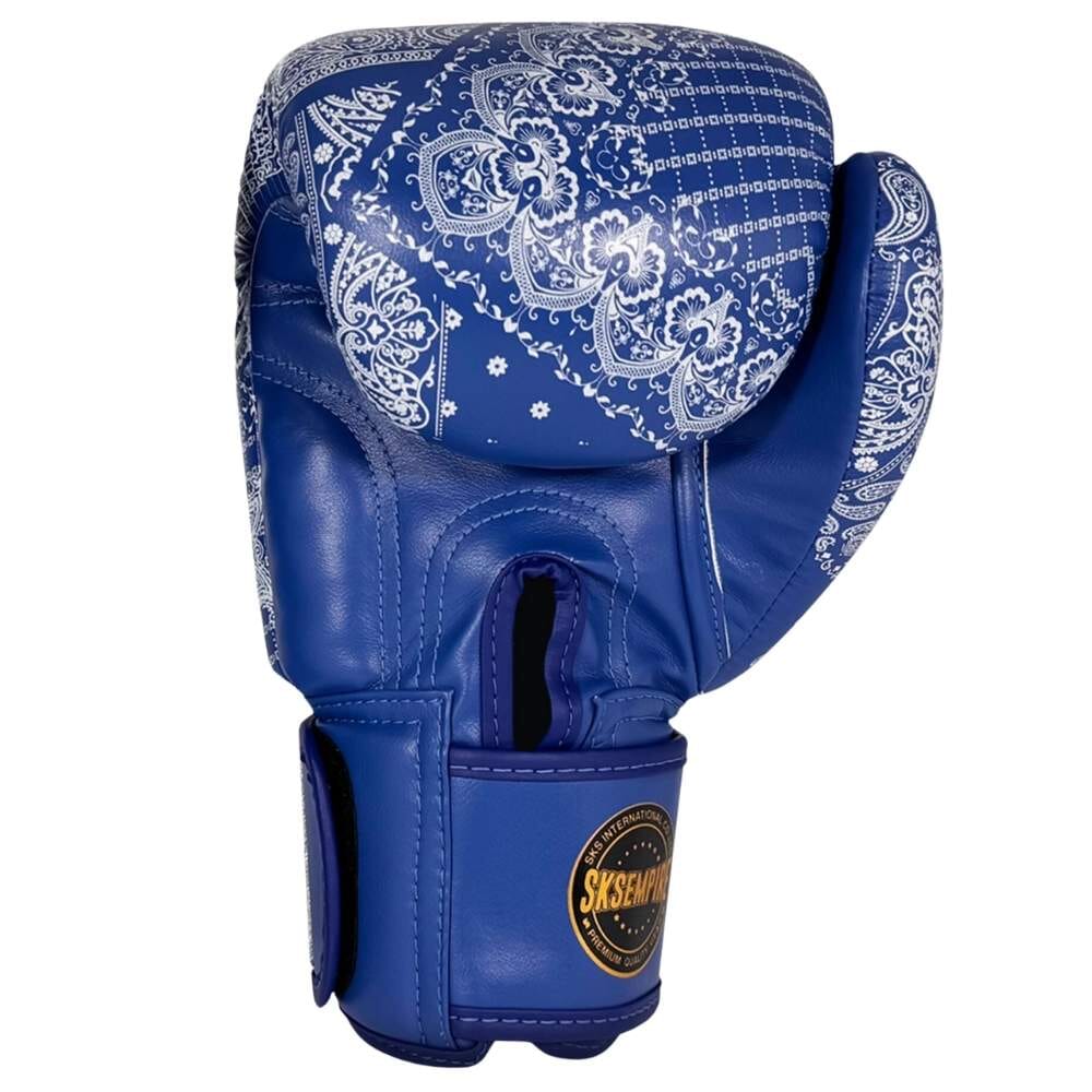 SKS Bandana Muay Thai Gloves Blue