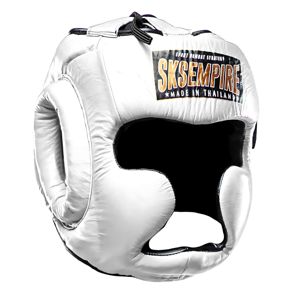SKS White Head Guard Head Guards SKS White Small