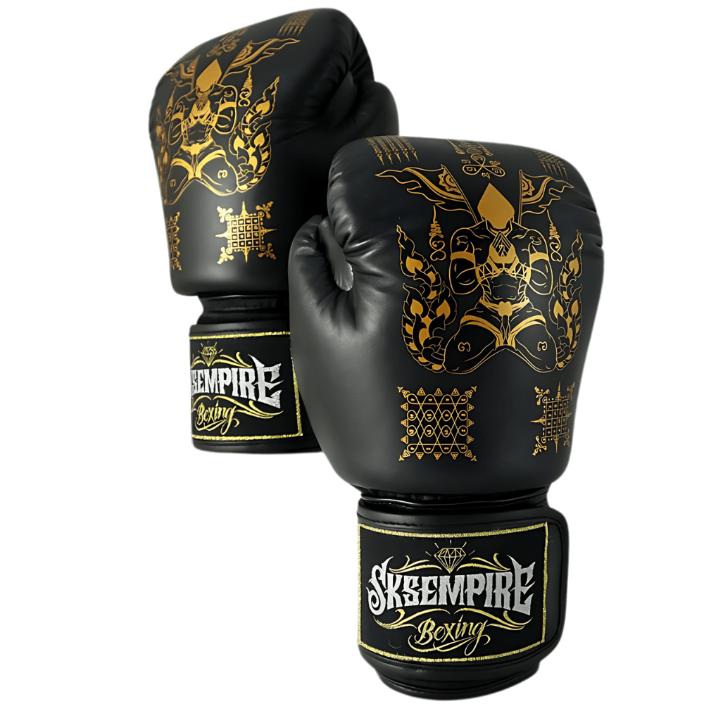 SKS Black Sakyant Muay Thai Gloves Muay Thai Gloves SKS