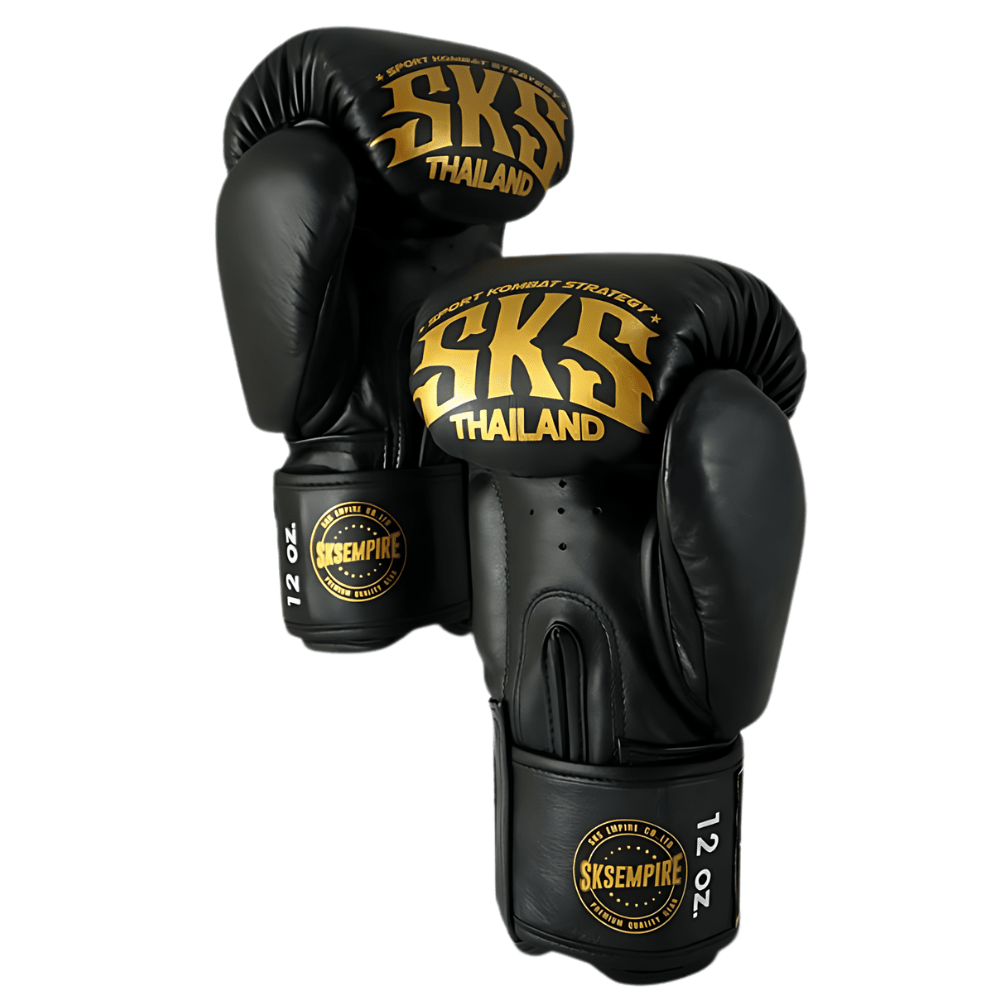 SKS Black Sakyant Muay Thai Gloves Muay Thai Gloves SKS
