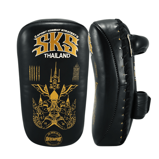 SKS Black Sakyant Thai Pads Medium Thai Pads SKS