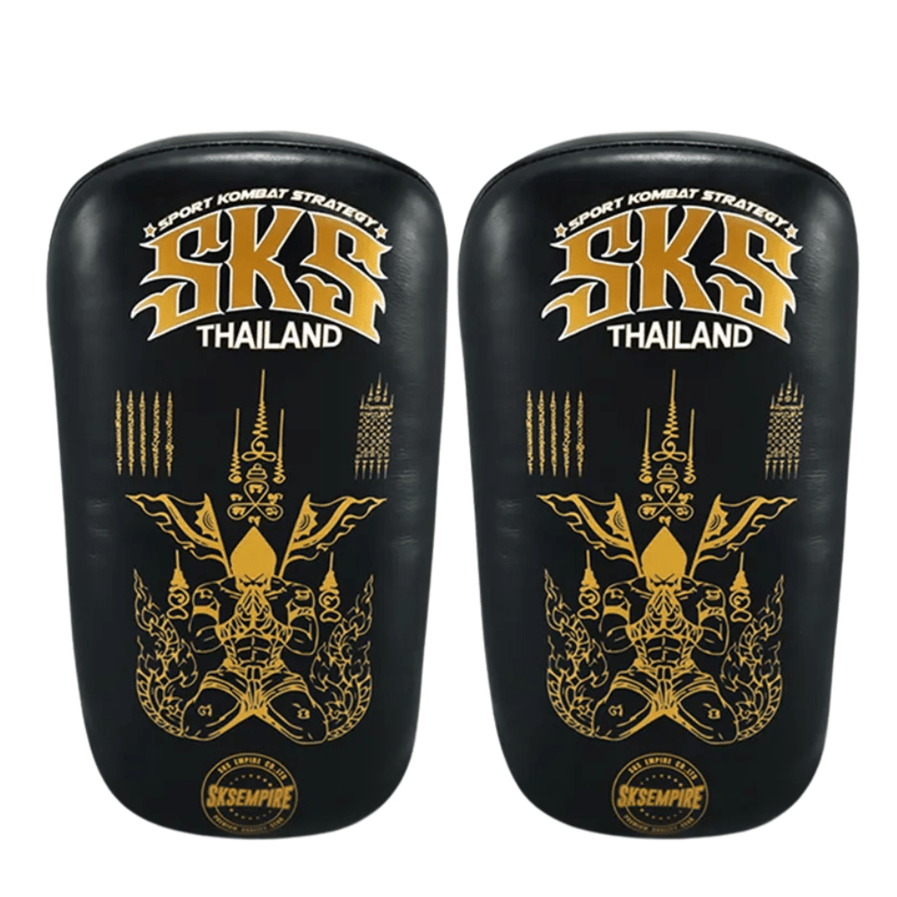 SKS Black Sakyant Thai Pads Medium Thai Pads SKS