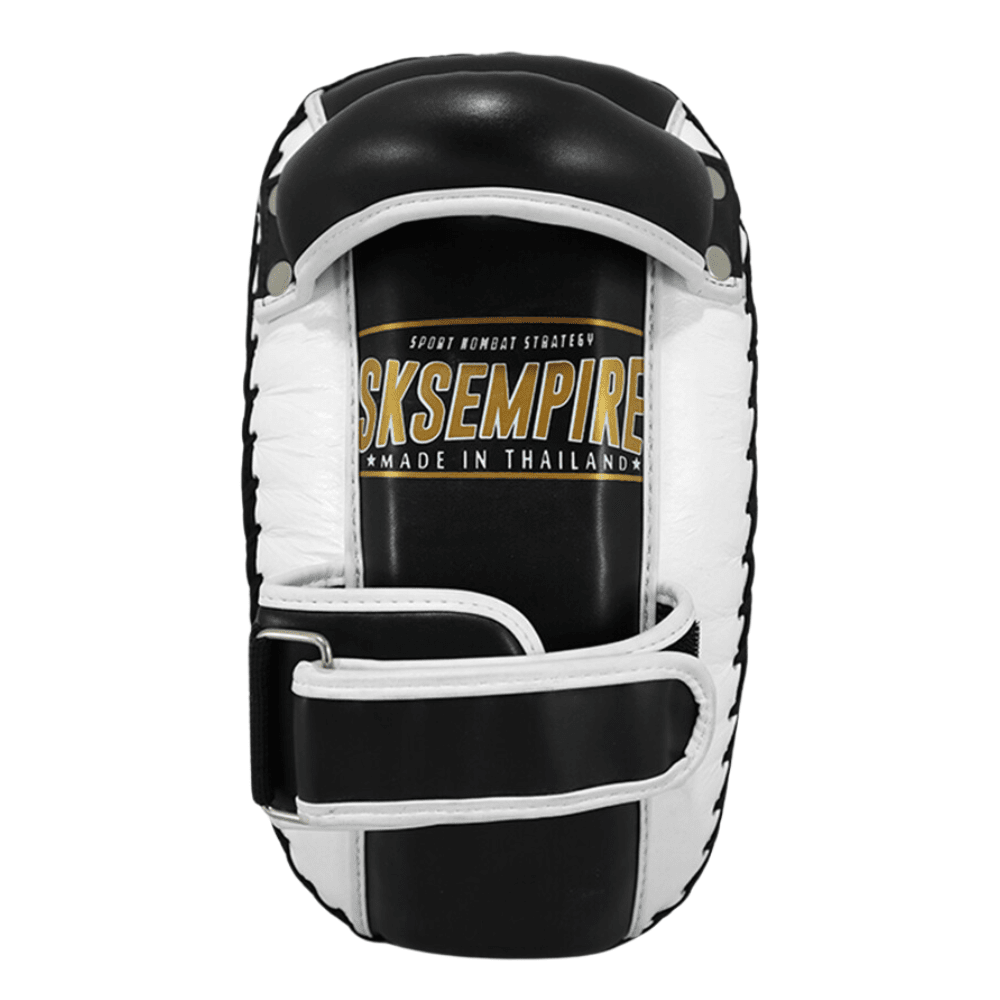 SKS White Sakyant Thai Pads Medium Thai Pads SKS