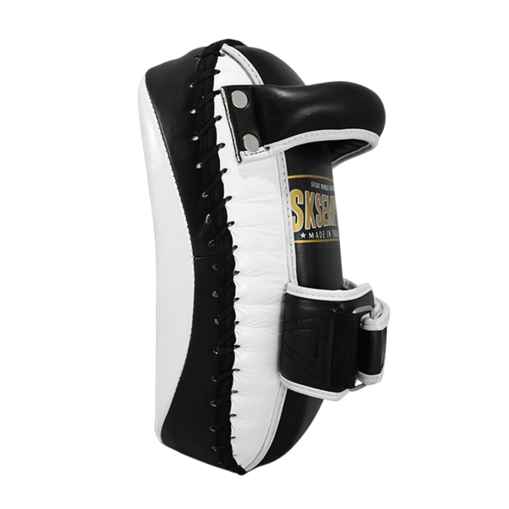 SKS White Sakyant Thai Pads Medium Thai Pads SKS