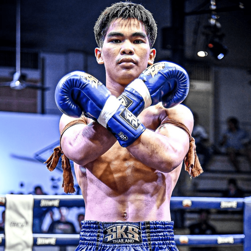 SKS Black Muay Thai Boxing Gloves Muay Thai Gloves SKS