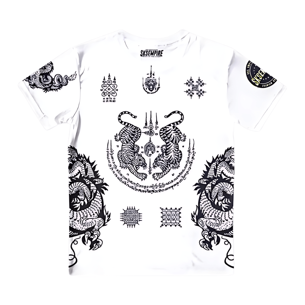 SKS White Sakyant T-Shirt T-Shirts SKS