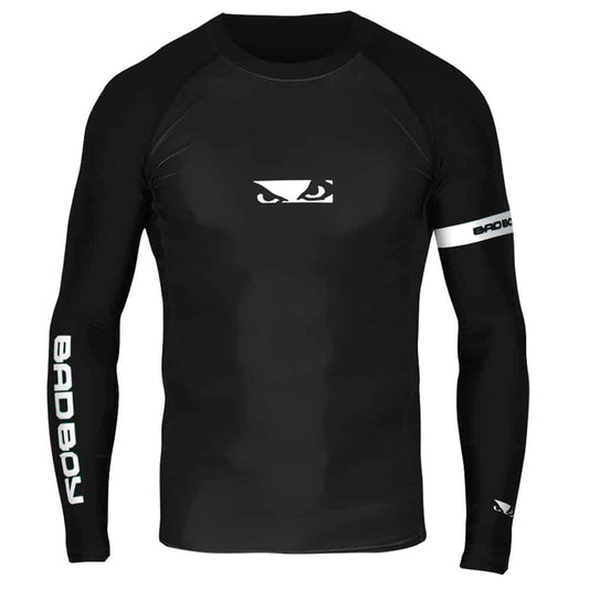 Bad Boy Oss Grappling Long Sleeve Rashguard Rashguards Bad Boy Black X Small