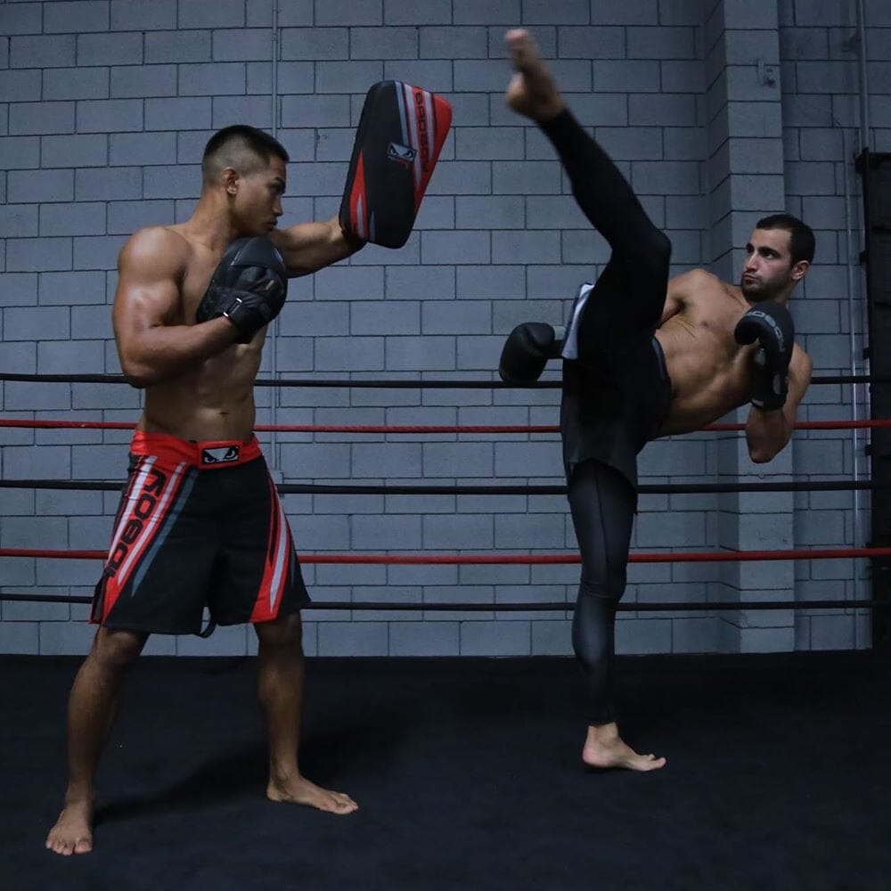 Bad Boy Pro Series Advanced Curved Thai Pads Thai Pads Bad Boy