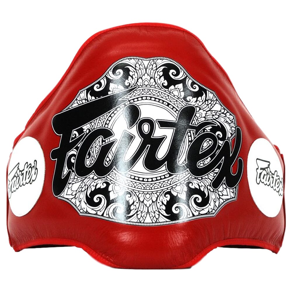 Fairtex BPV2 Lightweight Belly Pad Belly Pads Fairtex Red