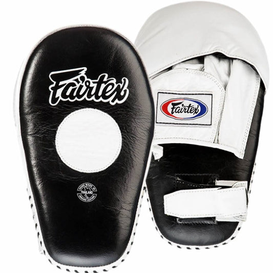 Fairtex FMV8 Pro Angular Focus Mitts Focus Mitts Fairtex Black/White