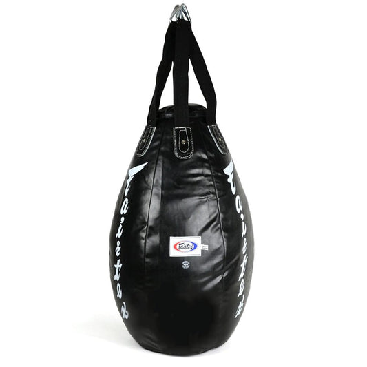 Fairtex HB15 Super Teardrop Bag Heavy Bags Fairtex Black/Black Filled