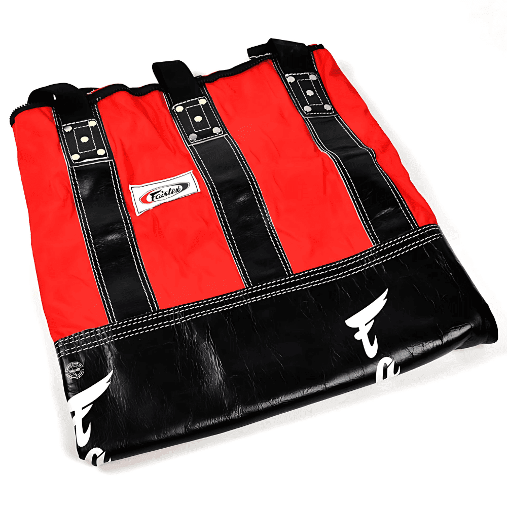 Fairtex HB3 Unfilled Extra-Large Heavy Bag Heavy Bags Fairtex Black/Red 3ft