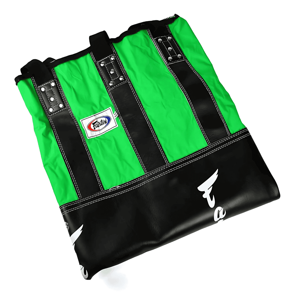 Fairtex HB3 Unfilled Extra-Large Heavy Bag Heavy Bags Fairtex Black/Green 3ft