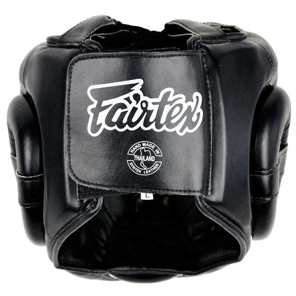 Fairtex HG13 Extra Vision Lace Up Head Guard Head Guards Fairtex