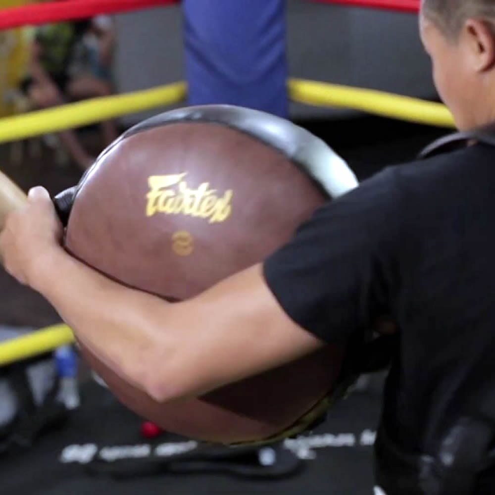 Fairtex LKP2 Donut Kick Pad Round Punch Cushions Fairtex