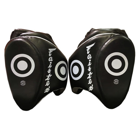 Fairtex TP3 Deluxe Thigh Pads Kick Shields Fairtex Black