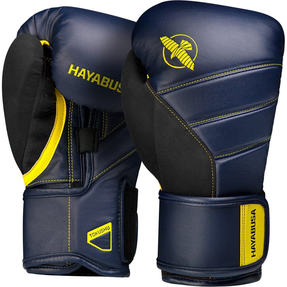 Hayabusa T3 Boxing Gloves Boxing Gloves Hayabusa Navy/Yellow 10oz