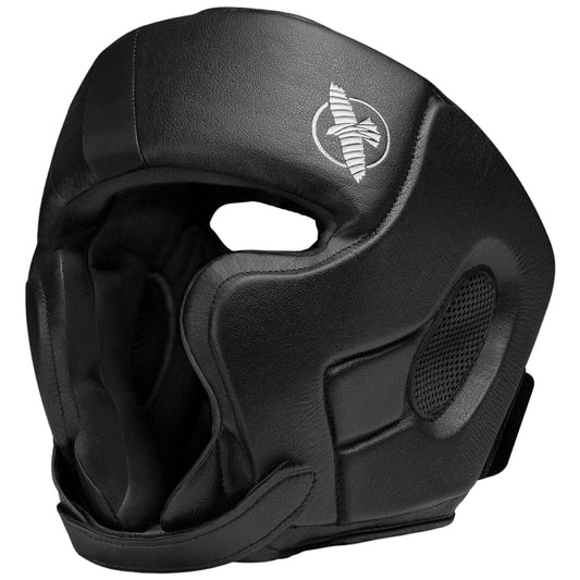 Hayabusa T3 Chinless Boxing Headgear Head Guards Hayabusa Black/Black S/M